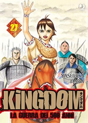 Copertina del manga Kingdom vol. 27, edizione italiana J-POP Edizioni di Yasuhisa Hara