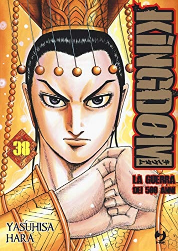 Copertina del manga Kingdom vol. 38, edizione italiana J-POP Edizioni di Hara Yasuhisa