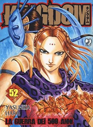 Copertina del manga Kingdom vol. 52, edizione italiana J-POP Edizioni di Yasuhisa Hara