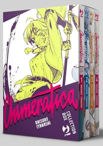 Copertina del manga Chimeratica - Collection Box 1-4, edizione italiana J-POP Edizioni di Daisuke Itabashi