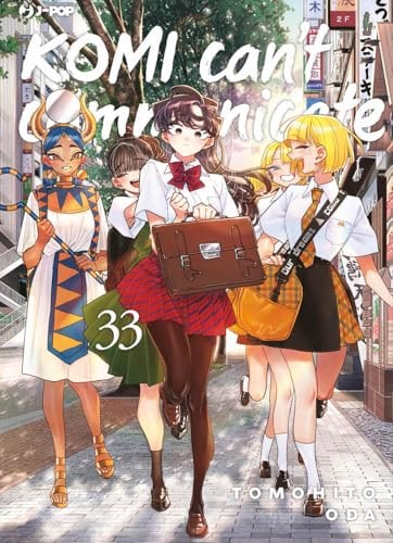 Copertina del manga Komi Can't Communicate vol. 33, edizione italiana J-POP Edizioni di Tomohito Oda