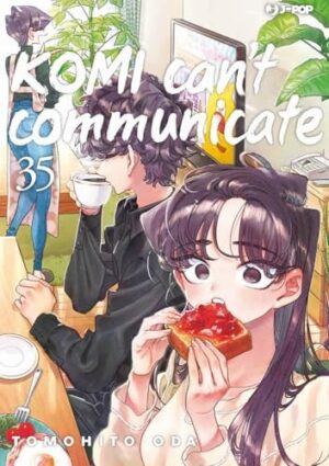 Copertina del manga Komi Can't Communicate vol. 35, edizione italiana J-POP Edizioni di Tomohito Oda