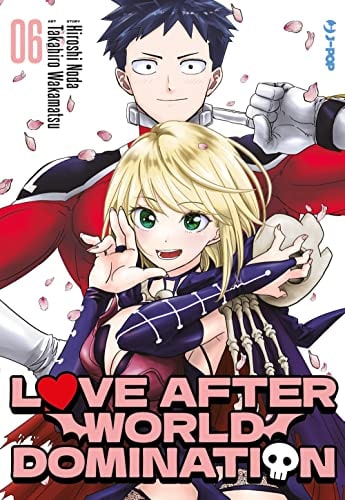 Copertina del manga Love After World Domination vol. 6, edizione italiana J-POP Edizioni di Noda & Wakamatsu