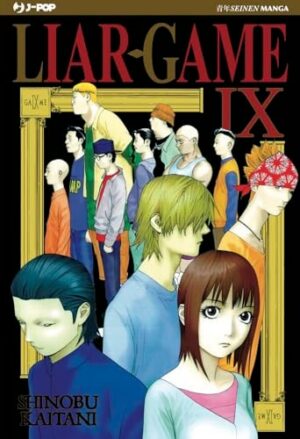 Copertina del manga Liar Game - Nuova Edizione vol. 9, edizione italiana J-POP Edizioni di Editore