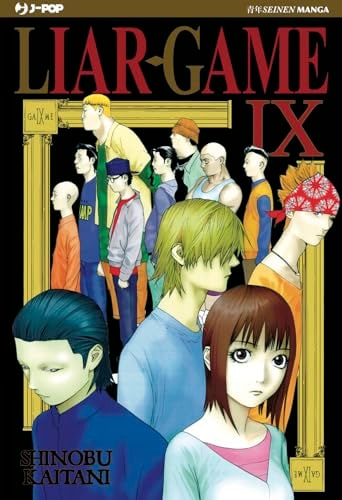 Copertina del manga Liar Game - Nuova Edizione vol. 9, edizione italiana J-POP Edizioni di Editore
