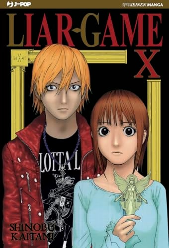 Copertina del manga Liar Game - Nuova Edizione vol. 10, edizione italiana J-POP Edizioni di Editore