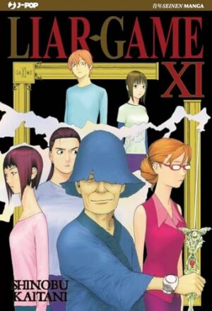 Copertina del manga Liar Game - Nuova Edizione vol. 11, edizione italiana J-POP Edizioni di Editore