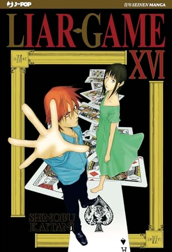 Copertina del manga Liar Game - Nuova Edizione vol. 16, edizione italiana J-POP Edizioni di Editore
