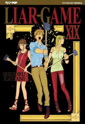 Copertina del manga Liar Game - Nuova Edizione vol. 19, edizione italiana J-POP Edizioni di Editore