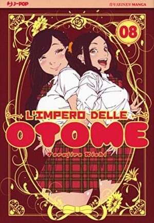 Copertina del manga L'impero Delle Otome vol. 8, edizione italiana J-POP Edizioni di Torajiro Kishi
