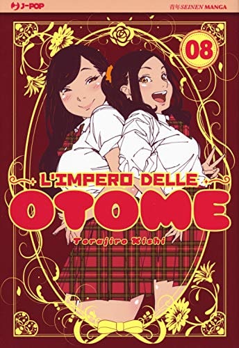 Copertina del manga L'impero Delle Otome vol. 8, edizione italiana J-POP Edizioni di Torajiro Kishi