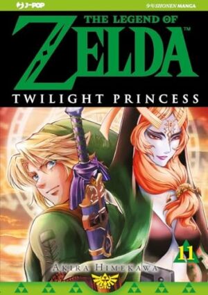 Copertina del manga Legend of Zelda Twilight Princes vol. 11, edizione italiana J-POP Edizioni di Akira Himekawa