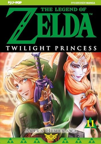 Copertina del manga Legend of Zelda Twilight Princes vol. 11, edizione italiana J-POP Edizioni di Akira Himekawa