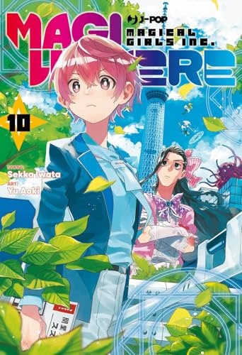 Copertina del manga Magilumiere vol. 10, edizione italiana J-POP Edizioni di Sekka Iwata, Yu Aoki