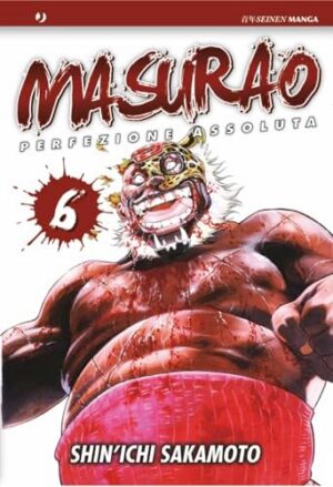 Copertina del manga Masurao 6 (di 7), edizione italiana J-POP Edizioni di Shinici Sakamoto