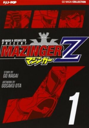 Copertina del manga Mazinger Z vol. 1, edizione italiana J-POP Edizioni di Go Nagai & Ota Gosaku