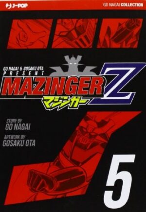 Copertina del manga Mazinger Z vol. 5, edizione italiana J-POP Edizioni di Go Nagai & Ota Gosaku