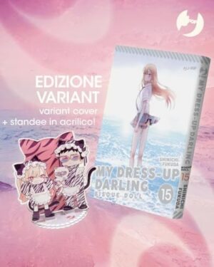 Copertina del manga My Dress Up Darling 15 - Variant, edizione italiana J-POP Edizioni di Shin'ichi Fukuda