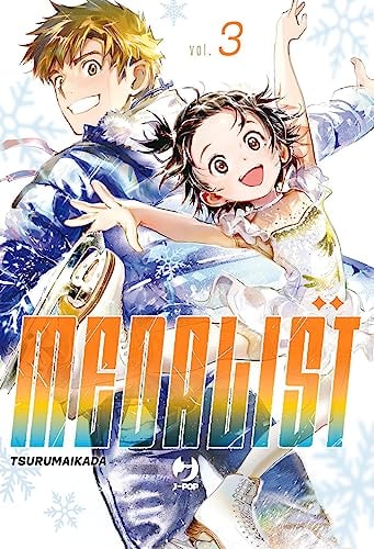 Copertina del manga Medalist vol. 3, edizione italiana J-POP Edizioni di Ikada Tsuruma