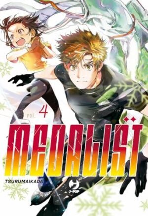 Copertina del manga Medalist vol. 4, edizione italiana J-POP Edizioni di Ikada Tsuruma