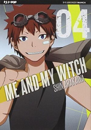 Copertina del manga Me And My Witch vol. 4, edizione italiana J-POP Edizioni di Arakawa Shin