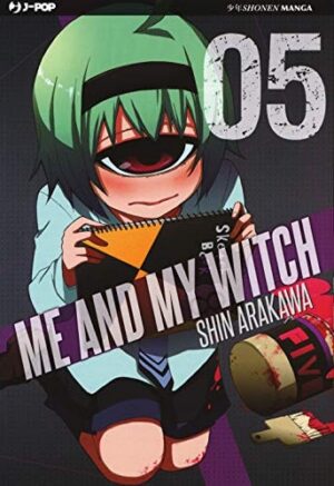 Copertina del manga Me And My Witch vol. 5, edizione italiana J-POP Edizioni di Shin Arakawa
