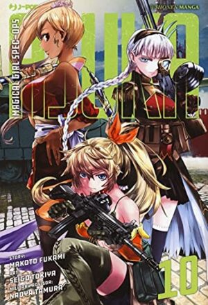Copertina del manga Magical Girl Spec-Ops Asuka vol. 10, edizione italiana J-POP Edizioni di Makoto Fukami & Seigo Tokiya