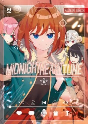 Copertina del manga Midnight Heart Tune vol. 8, edizione italiana J-POP Edizioni di Masakuni Igarashi