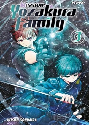Copertina del manga Mission: Yozakura Family vol. 3, edizione italiana J-POP Edizioni di Hitsuji Gondaira