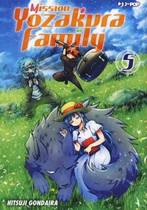 Copertina del manga Mission: Yozakura Family vol. 5, edizione italiana J-POP Edizioni di Hitsuji Gondaira