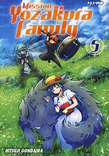 Copertina del manga Mission: Yozakura Family vol. 5, edizione italiana J-POP Edizioni di Hitsuji Gondaira