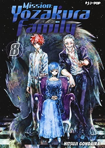 Copertina del manga Mission: Yozakura Family vol. 8, edizione italiana J-POP Edizioni di Hitsuji Gondaira