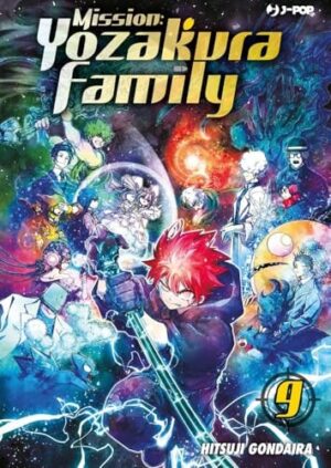 Copertina del manga Mission: Yozakura Family vol. 9, edizione italiana J-POP Edizioni di Hitsuji Gondaira