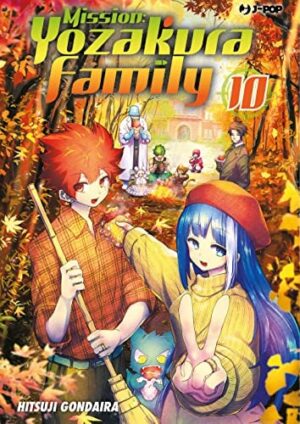 Copertina del manga Mission: Yozakura Family vol. 10, edizione italiana J-POP Edizioni di Hitsuji Gondaira