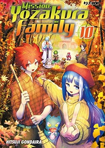 Copertina del manga Mission: Yozakura Family vol. 10, edizione italiana J-POP Edizioni di Hitsuji Gondaira