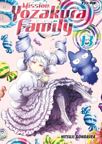Copertina del manga Mission: Yozakura Family vol. 13, edizione italiana J-POP Edizioni di Hitsuji Gondaira