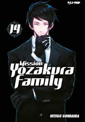 Copertina del manga Mission: Yozakura Family vol. 14, edizione italiana J-POP Edizioni di Hitsuji Gondaira