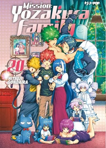 Copertina del manga Mission: Yozakura Family vol. 20, edizione italiana J-POP Edizioni di Hitsuji Gondaira