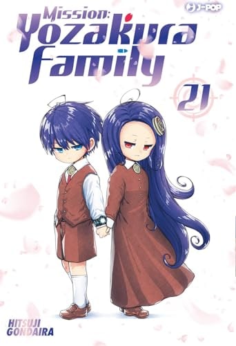 Copertina del manga Mission: Yozakura Family vol. 21, edizione italiana J-POP Edizioni di Hitsuji Gondaira