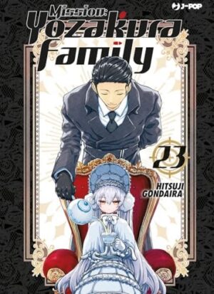 Copertina del manga Mission: Yozakura Family vol. 23, edizione italiana J-POP Edizioni di Hitsuji Gondaira
