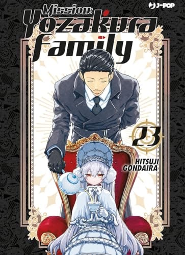 Copertina del manga Mission: Yozakura Family vol. 23, edizione italiana J-POP Edizioni di Hitsuji Gondaira
