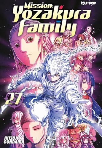 Copertina del manga Mission: Yozakura Family vol. 27, edizione italiana J-POP Edizioni di Hitsuji Gondaira