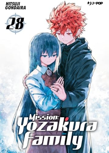 Copertina del manga Mission: Yozakura Family vol. 28, edizione italiana J-POP Edizioni di Hitsuji Gondaira