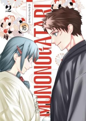 Copertina del manga Mononogatari vol. 16, edizione italiana J-POP Edizioni di Onigunso