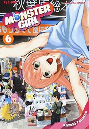 Copertina del manga Monster Girl vol. 6, edizione italiana J-POP Edizioni di Kazuki Funatsu