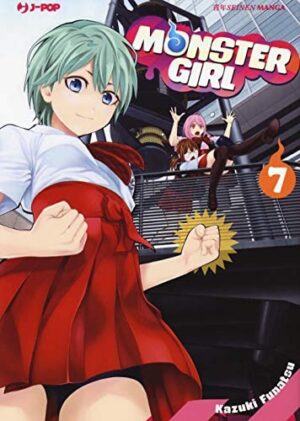 Copertina del manga Monster Girl vol. 7, edizione italiana J-POP Edizioni di Kazuki Funatsu
