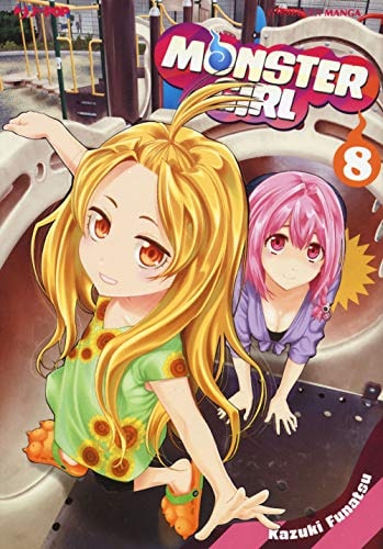Copertina del manga Monster Girl vol. 8, edizione italiana J-POP Edizioni di Kazuki Funatsu