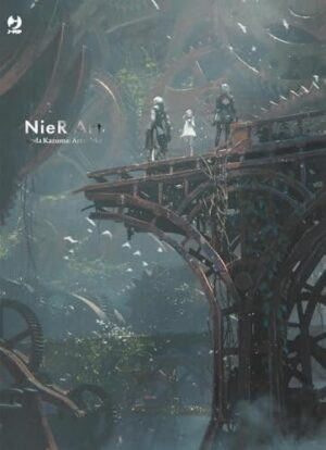 Copertina del manga Nier Art - Koda Kazuma Artworks, edizione italiana J-POP Edizioni di Kazuma Koda