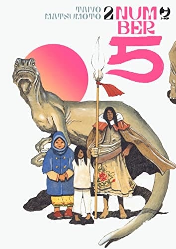 Copertina del manga Number Five vol. 2, edizione italiana J-POP Edizioni di Taiyo Matsumoto