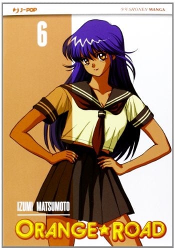 Copertina del manga Orange Road vol. 6, edizione italiana J-POP Edizioni di Izumi Matsumoto